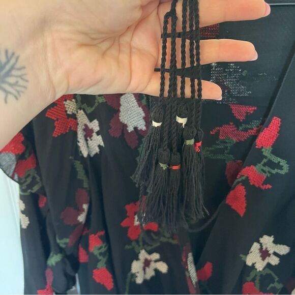 Chelsea Violet Embroidered Floral Blouse - Picture 12 of 14